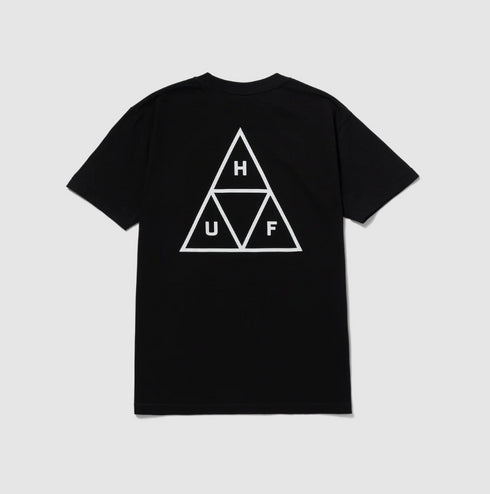 HUF Set Triple Triangle T-Shirt-Black HF11