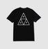 HUF Set Triple Triangle T-Shirt-Black HF11