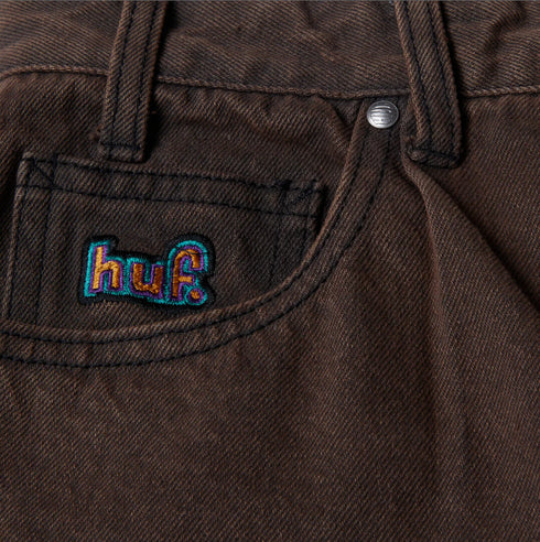 HUF Cromer Washed Jeans Coffee HF06