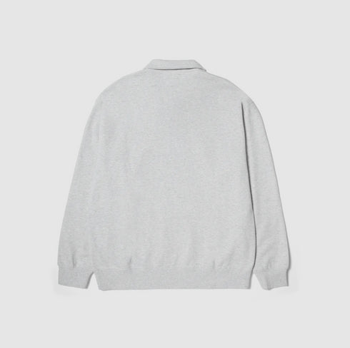 HUF Slate Quarter Zip Fleece Grey HF09