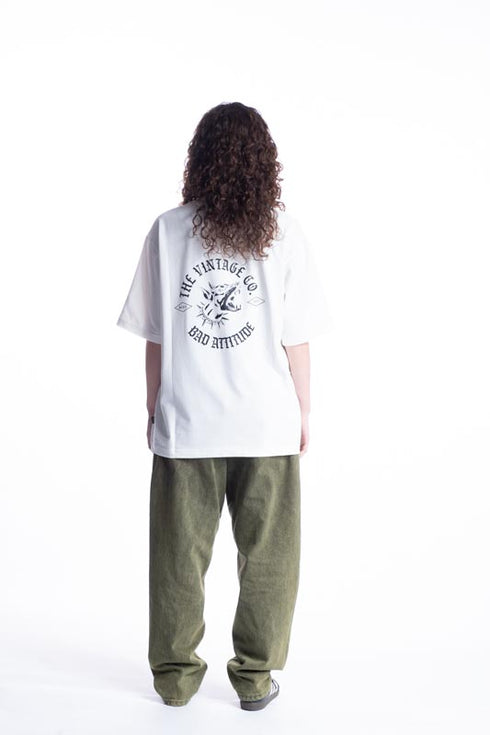 Vintage Bad Attitude T-Shirt White