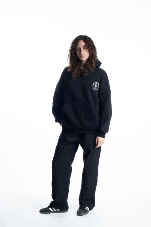 Vintage Bad Attitude Hoodie Black