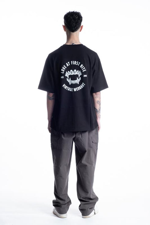 Vintage First Bite T-Shirt Black