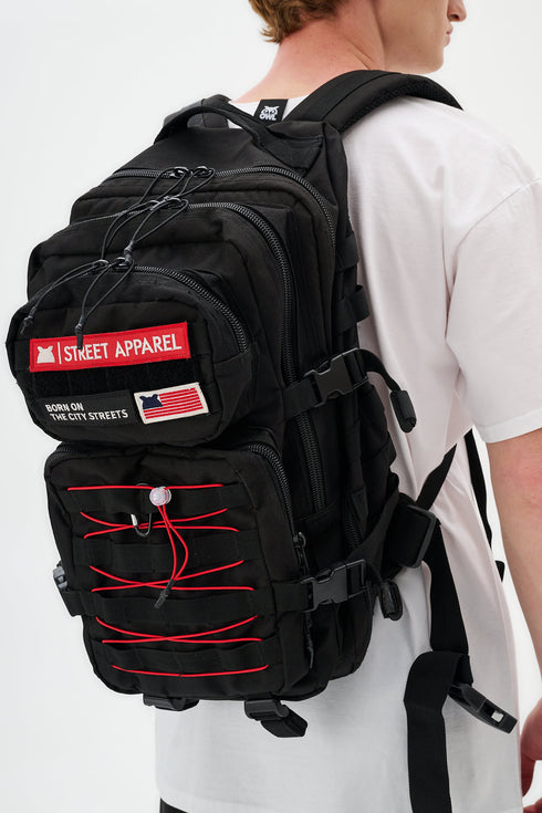 Backpack Black Adventure Owlclothes 0C422