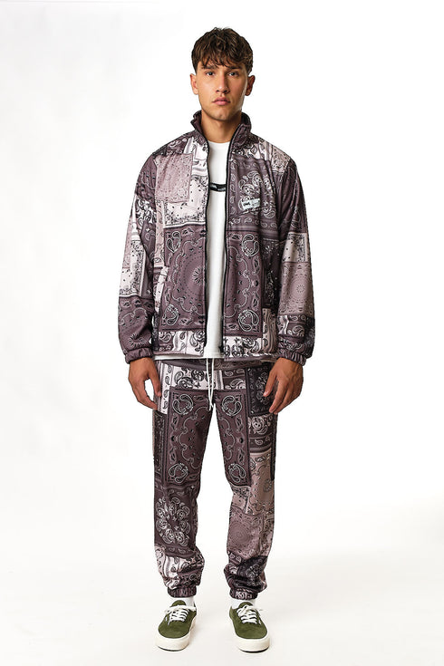 Γκρι Φόρμα Wide Fit Bandana Owl clothes OC376