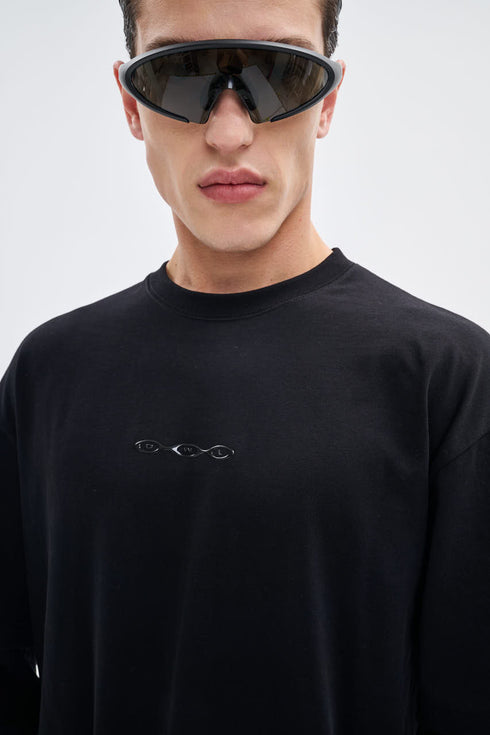 Black Double Layered LS