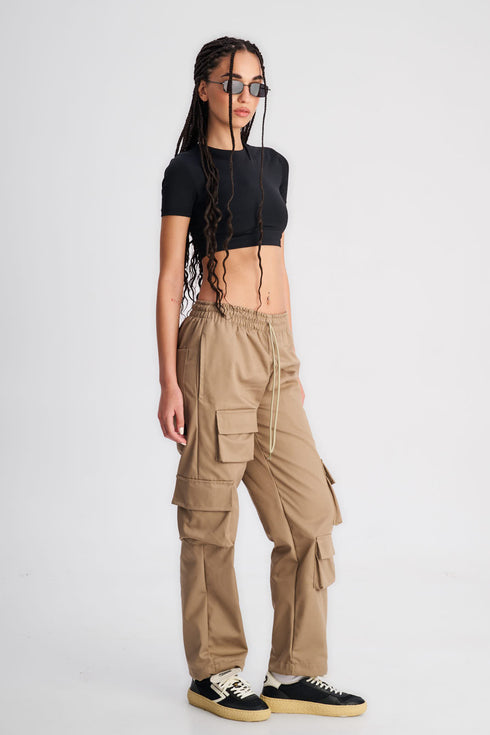 Multipocket Pants Nougat