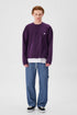 Oversized Heavy 400gsm Sweater Spiced Plum