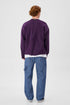Oversized Heavy 400gsm Sweater Spiced Plum