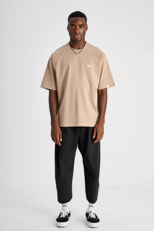 Oversized Heavy Tee Nougat F25