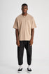 Oversized Heavy Tee Nougat F25
