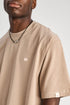 Oversized Heavy Tee Nougat F25