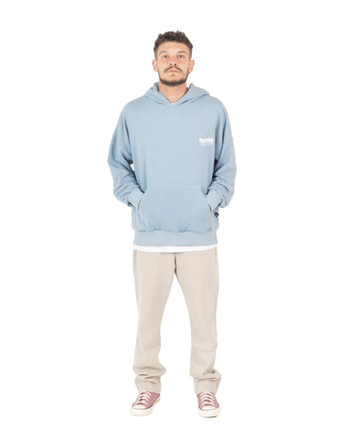 Γαλάζιο Oversized Fit Hoodie Slow Sundays VINTAGE VN72