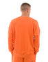 Πορτοκαλί Ανδρική Oversized Φούτερ Χωρίς Κουκούλα Sunset VINTAGE VN48